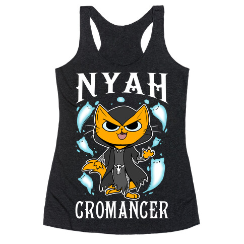 Nyahcromancer Racerback Tank Top