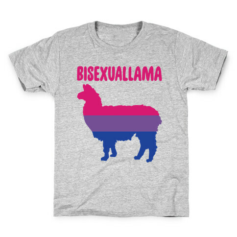 Bisexuallama Parody Kids T-Shirt