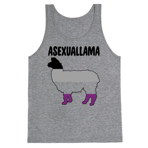 Asexuallama Parody Tank Top