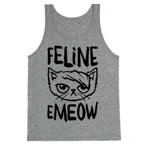 Feline Emeow  Tank Top