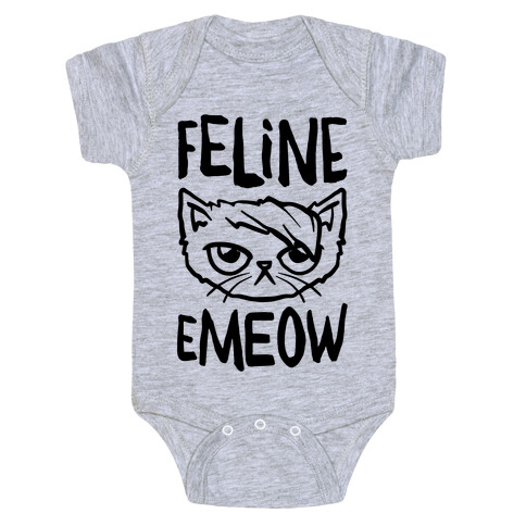 Feline Emeow  Baby One-Piece
