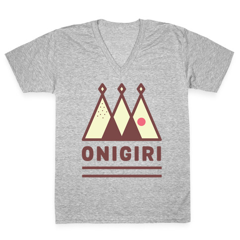 Onigiri Sale Fruits Basket V-Neck Tee Shirt