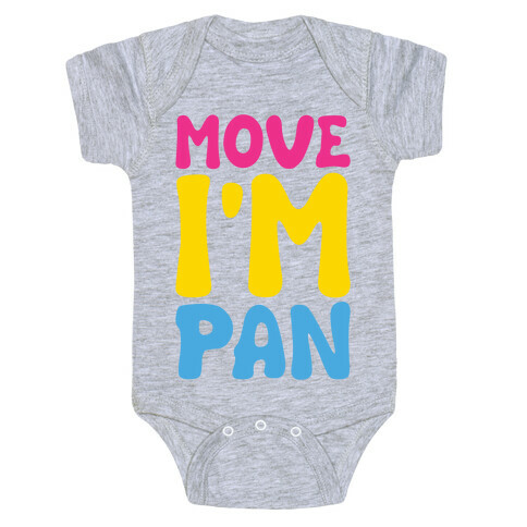 Move I'm Pan Parody Baby One-Piece