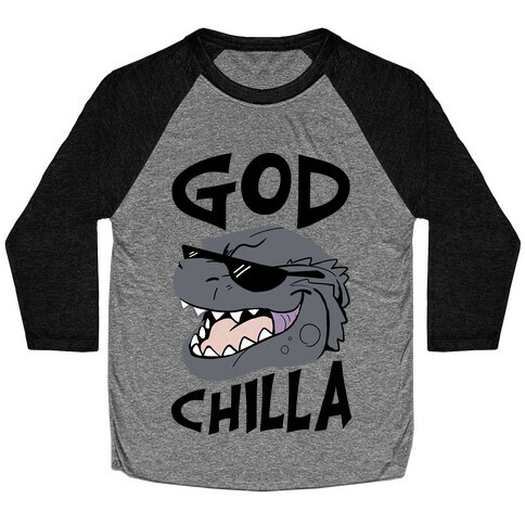 Godchilla Baseball Tee