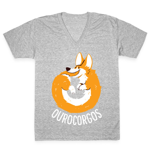 Ourocorgos V-Neck Tee Shirt