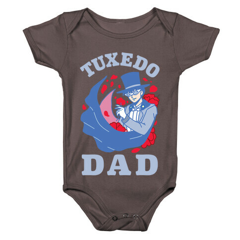 Tuxedo Dad Baby One-Piece