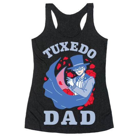 Tuxedo Dad Racerback Tank Top