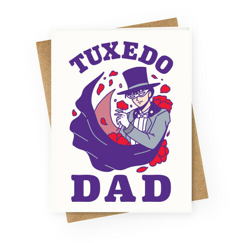Tuxedo Dad Greeting Card