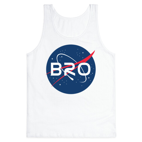 Bro Nasa Parody Tank Top