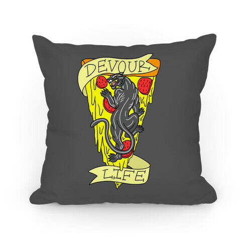 Devour Life Pillow