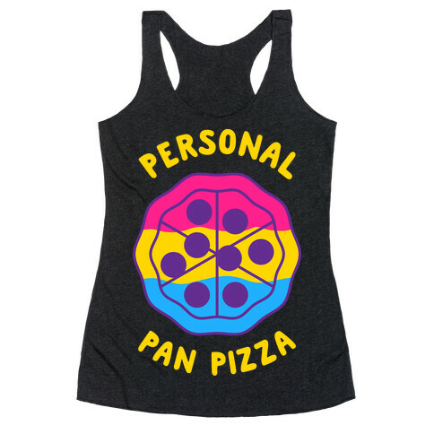 Personal Pan Pizza Racerback Tank Top