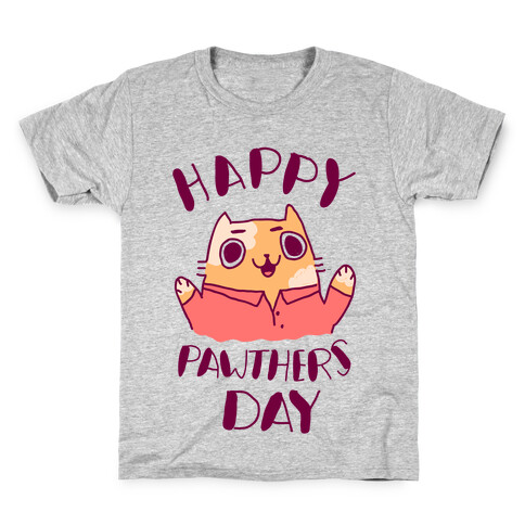 Happy Pawther's Day Kids T-Shirt