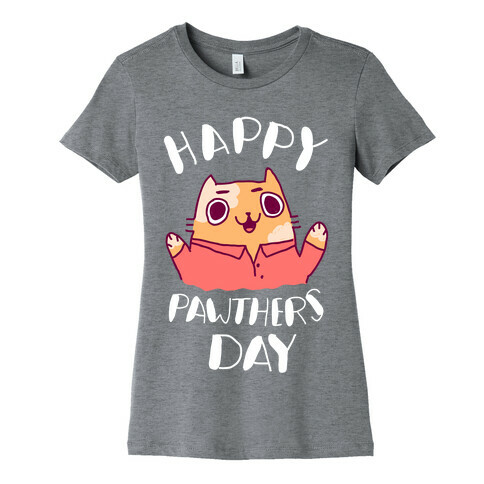 Happy Pawther's Day Womens T-Shirt