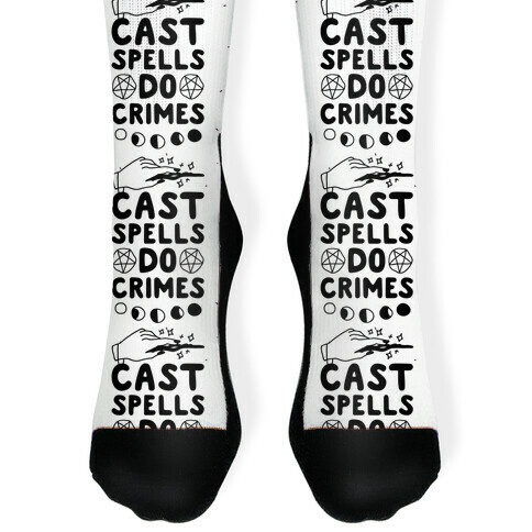 Cast Spells Do Crimes Sock