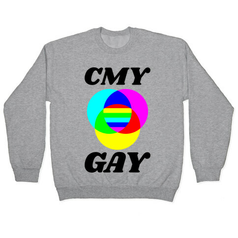 CMY Gay  Pullover