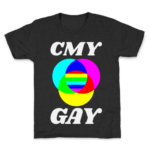 CMY Gay  Kids T-Shirt