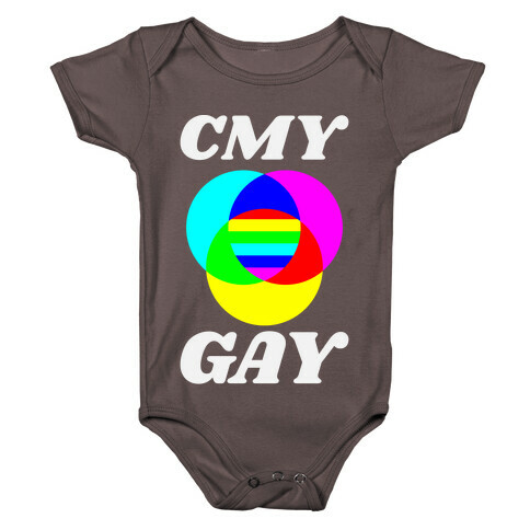 CMY Gay  Baby One-Piece