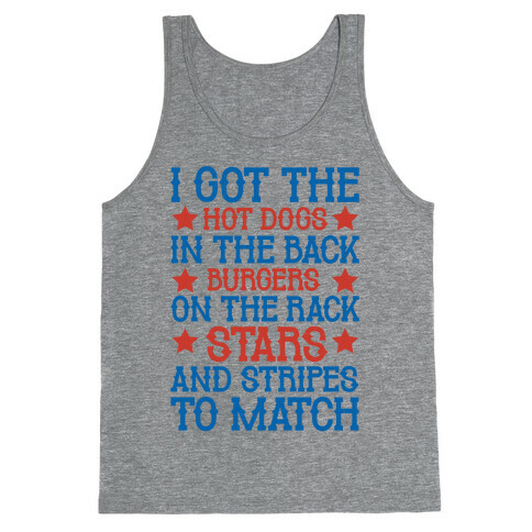 Old Town Road Fourth of July Parody Tank Top