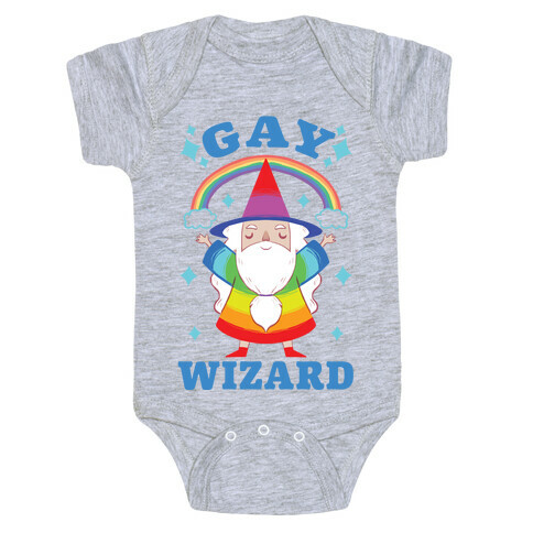 Gay Wizard Baby One-Piece