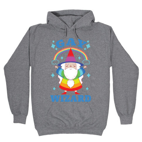 Gay Wizard Hooded Sweatshirt