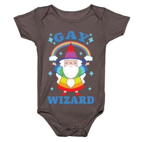 Gay Wizard Baby One-Piece