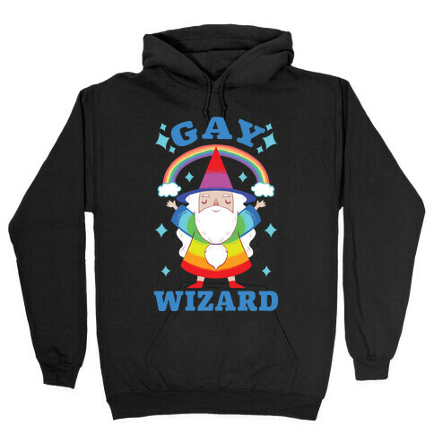 Gay Wizard Hooded Sweatshirt