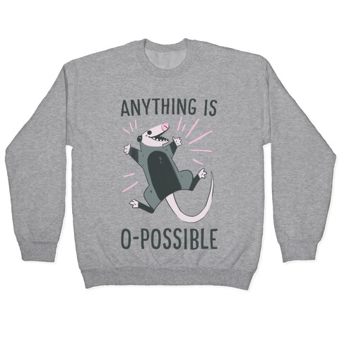 Anything is O-possible  Pullover