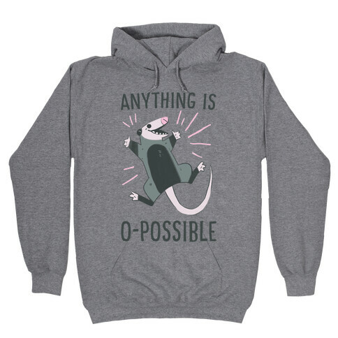 Anything is O-possible  Hooded Sweatshirt