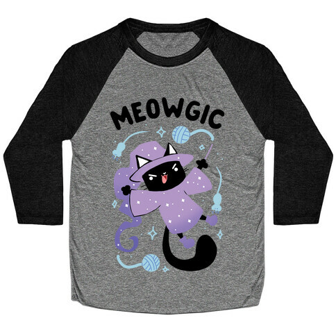 Meowgic Baseball Tee