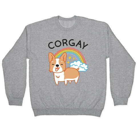 Corgay Gay Corgi Pullover