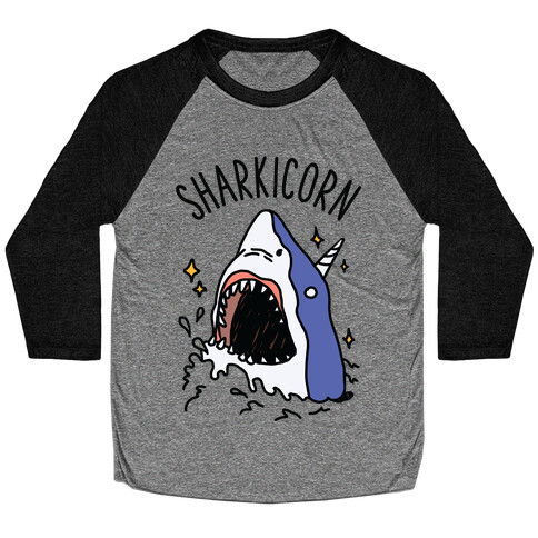 Sharkicorn Baseball Tee