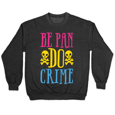 Be Pan Do Crime White Print Pullover