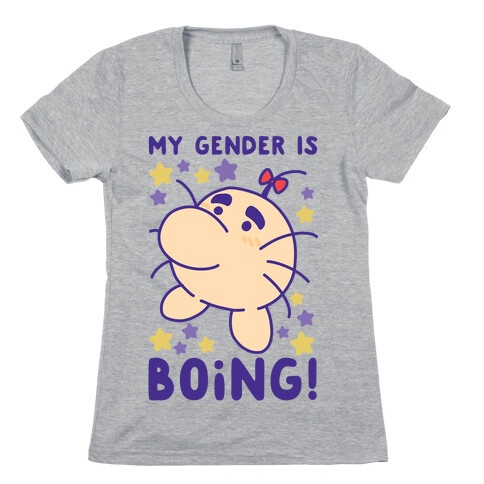 My Gender is Boing! - Mr. Saturn Womens T-Shirt