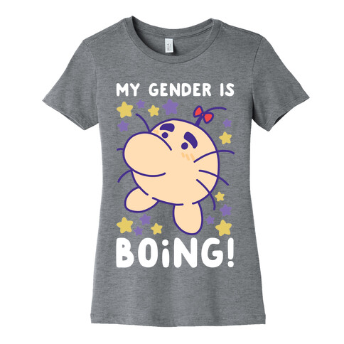 My Gender is Boing! - Mr. Saturn Womens T-Shirt