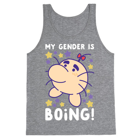 My Gender is Boing! - Mr. Saturn Tank Top