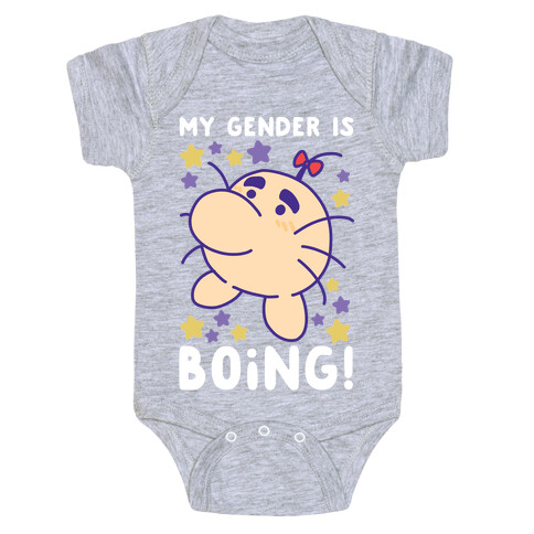 My Gender is Boing! - Mr. Saturn Baby One-Piece