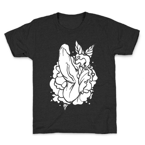 Floral Penis Kids T-Shirt