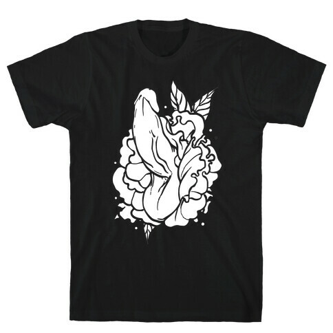 Floral Penis T-Shirt