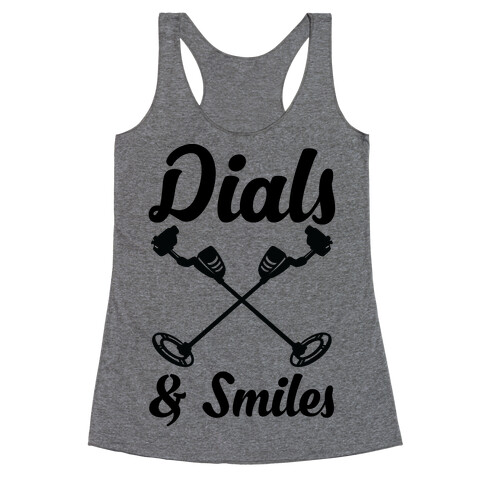 Dials and Smiles Racerback Tank Top