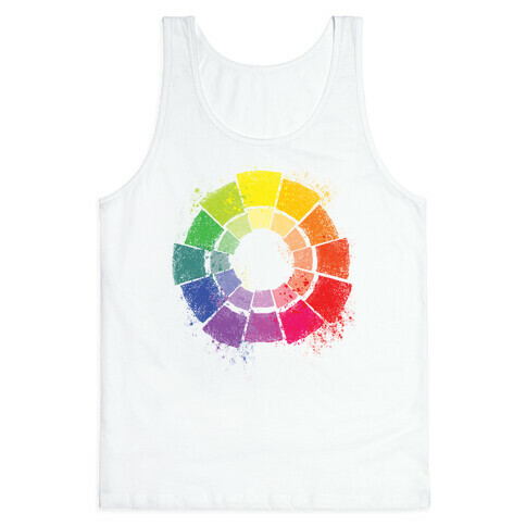 Artists Color Wheel Tank Top