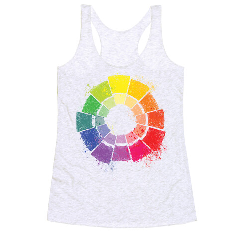 Artists Color Wheel Racerback Tank Top