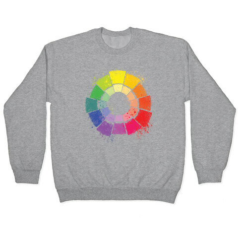 Artists Color Wheel Pullover