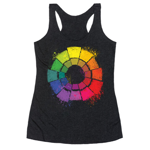 Artists Color Wheel Racerback Tank Top