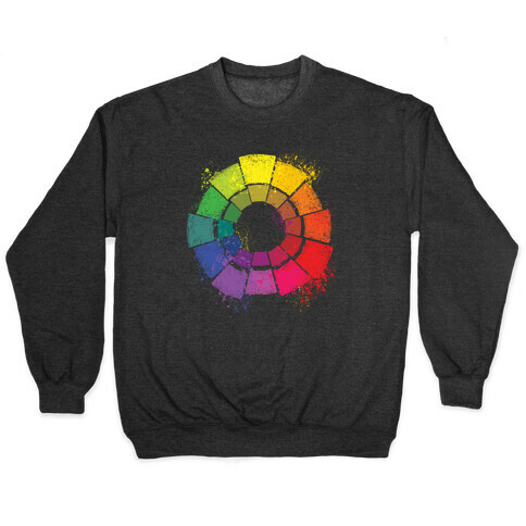 Artists Color Wheel Pullover