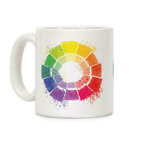 Artists Color Wheel Coffee Mug