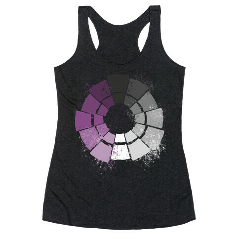 Ace Pride Color Wheel Racerback Tank Top