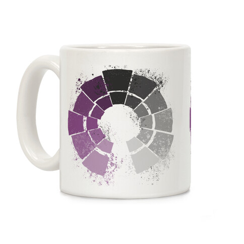 Ace Pride Color Wheel Coffee Mug