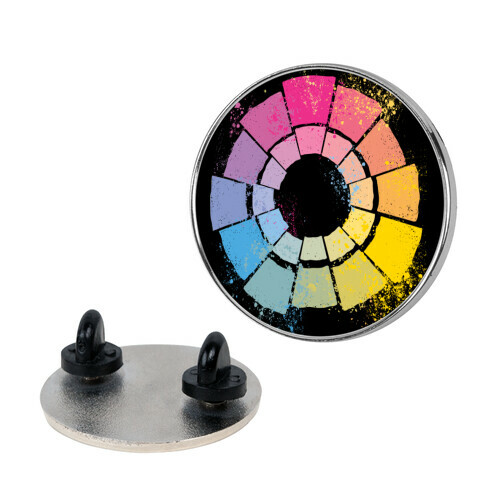 Pan Pride Color Wheel Pin