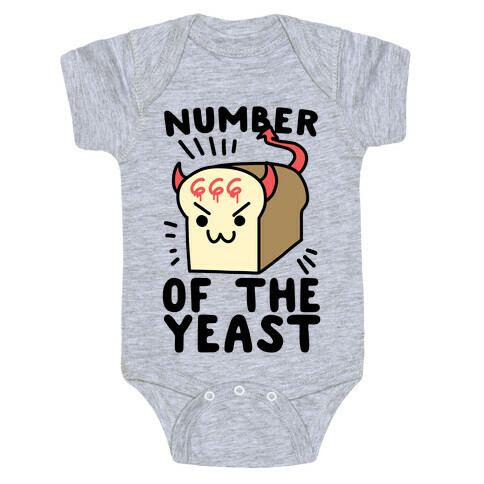 Number of the Yeast Baby One-Piece