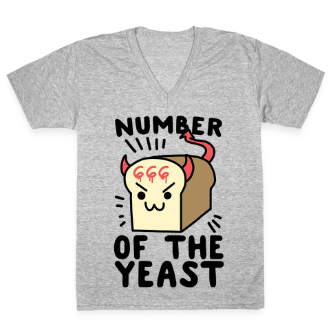 Number of the Yeast V-Neck Tee Shirt